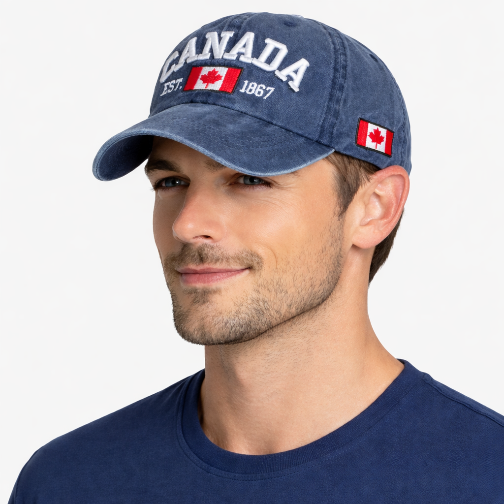 BRANDONN Unisex Casual Cotton Sports Cap with Breathable Design & Sun Protection