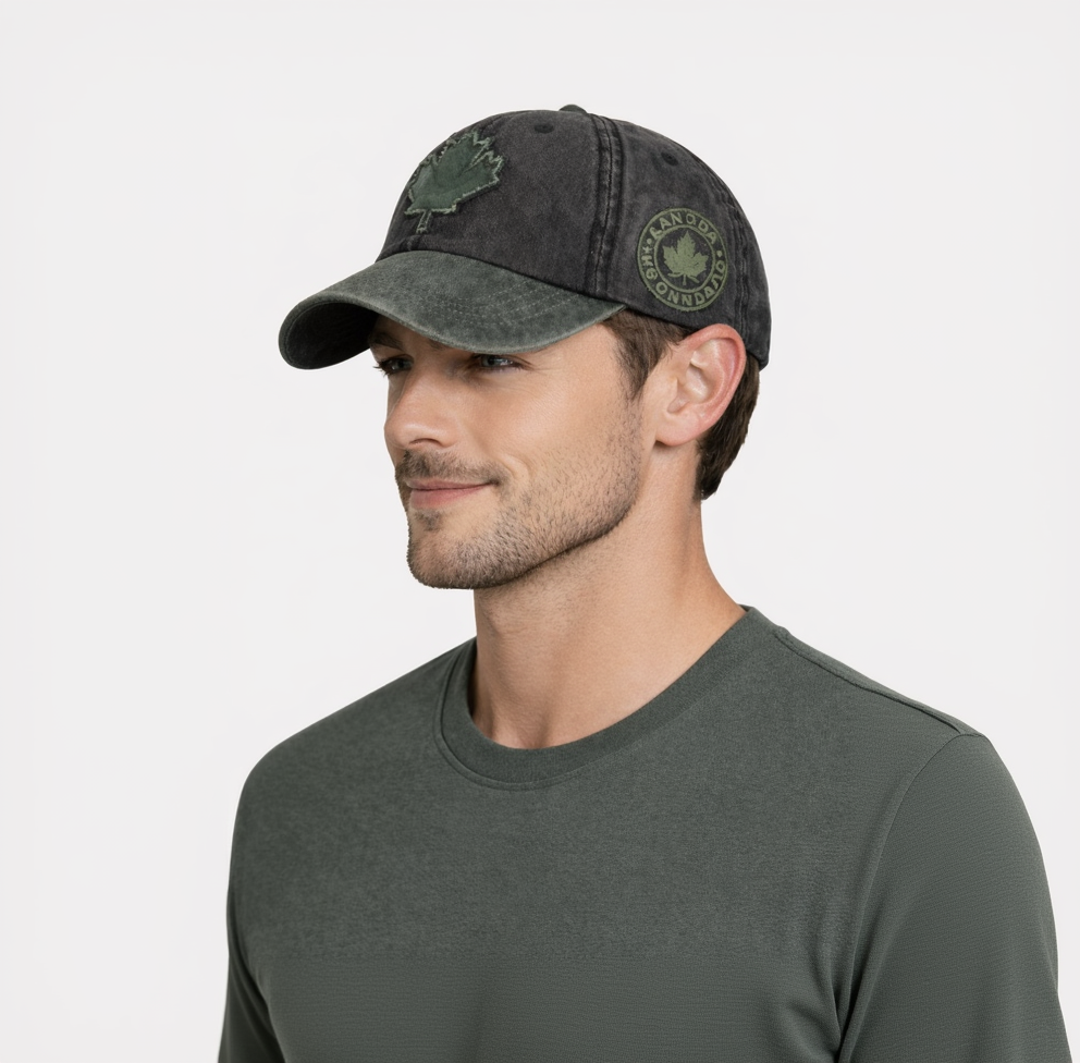 BRANDONN Unisex Casual Cotton Sports Cap with Breathable Design & Sun Protection