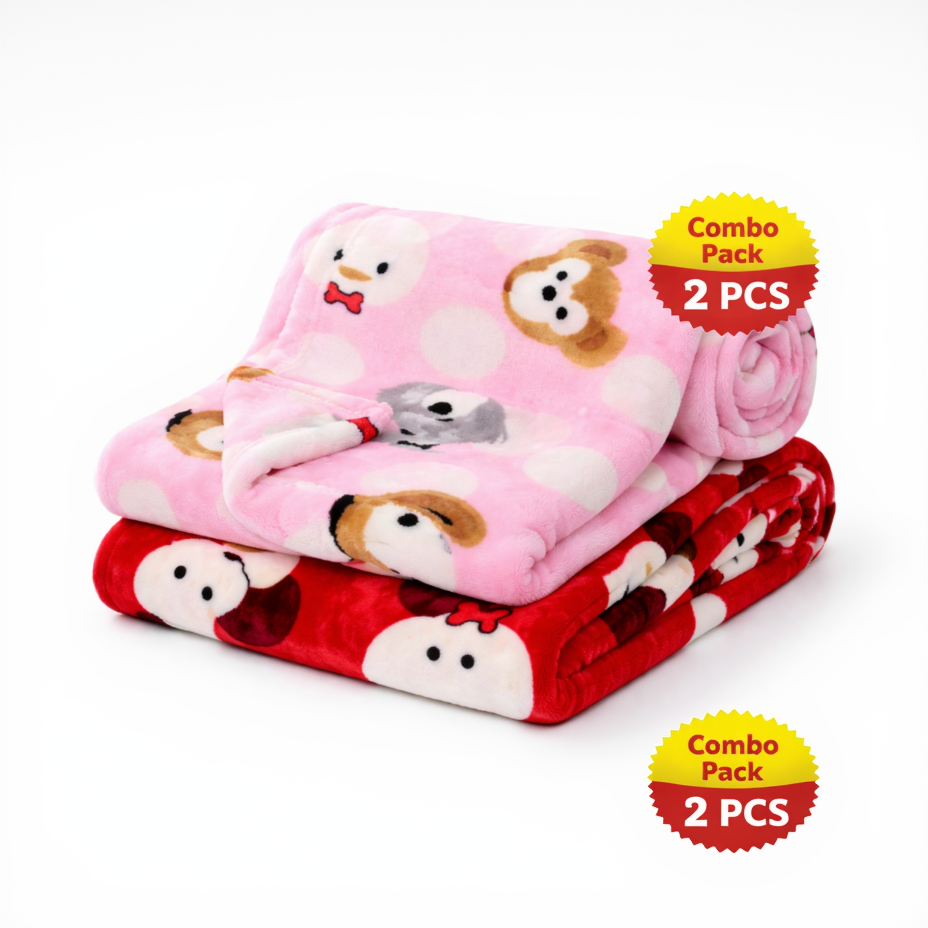 BRANDONN Newborn Baby Swaddle Blanket Gift Pack – Pack of 3 & Pack of 2 (0–12 Months)