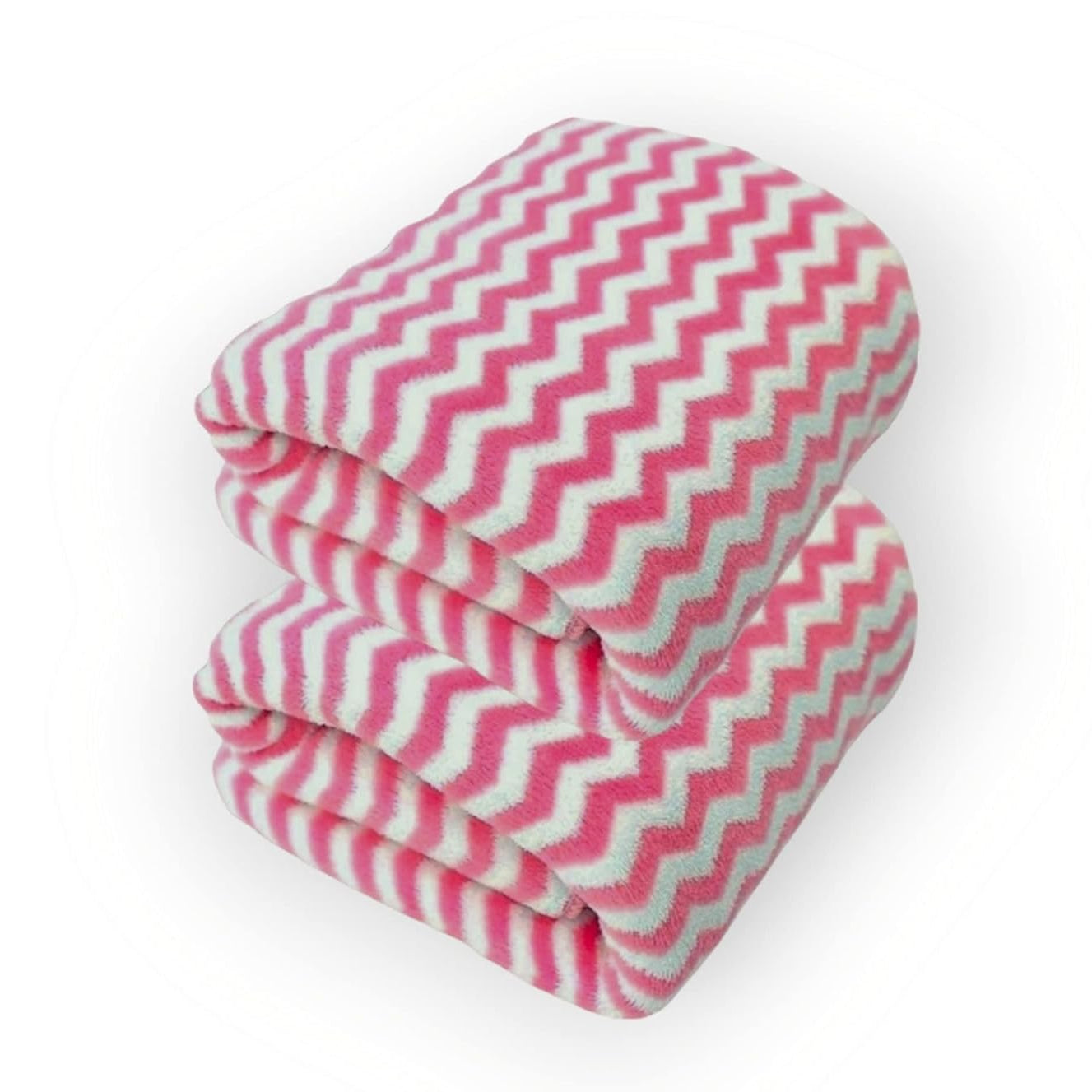 First Kick Luxury Microfiber Bath Baby Towel Super Absorbent, Fade-Resistent, Ultra Soft (Zig-Zag) - L 110 cm x B 50 cm - Beige