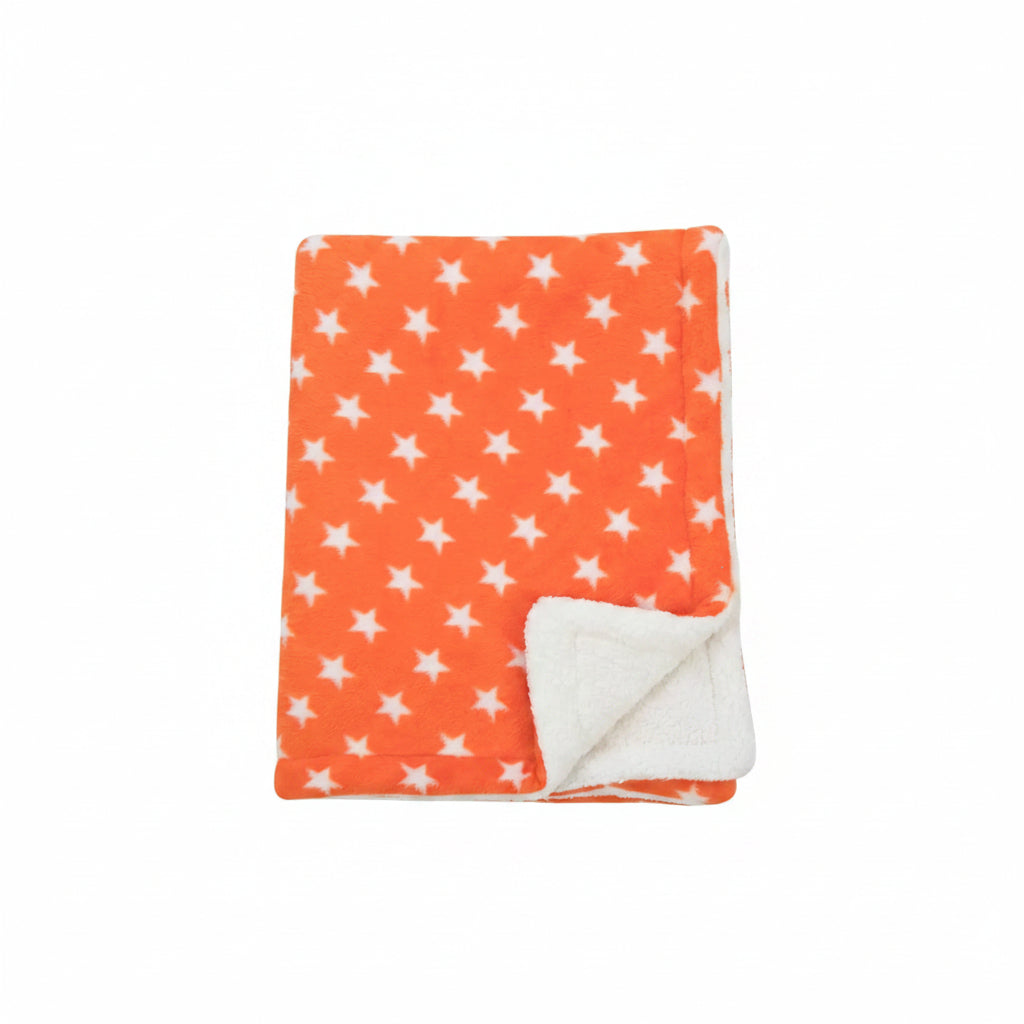 First Kick Baby Blanket New Born Pack of Wrapper Durable Fleece Polyester Cum Baby Crib Sheet for Baby Boys and Baby Girls, 107 cm X 85 cm, 0-12 Months Baby Pink