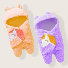 First Kick Baby Blanket Newborn Gift Pack of Swaddle Wrapper, 0-9 Months, Length 68 cm x Width 68 cm