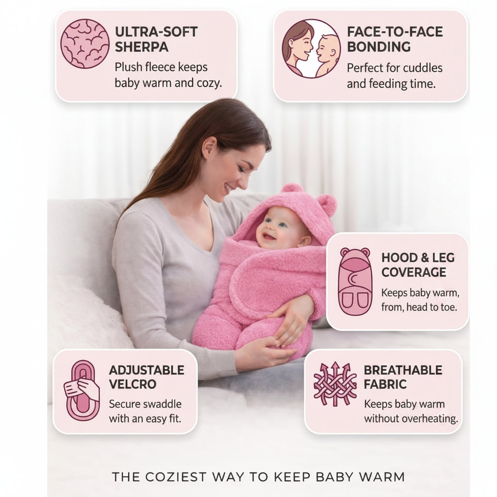 First Kick Baby Blanket Newborn Gift Pack of Swaddle Wrapper, 0-9 Months, Length 68 cm x Width 68 cm