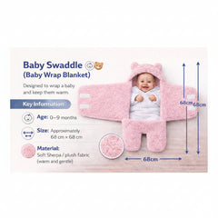 First Kick Baby Blanket Newborn Gift Pack of Swaddle Wrapper, 0-9 Months, Length 68 cm x Width 68 cm
