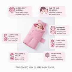 First Kick Baby Blanket Newborn Gift Pack of Swaddle Wrapper, 0-9 Months, Length 68 cm x Width 68 cm