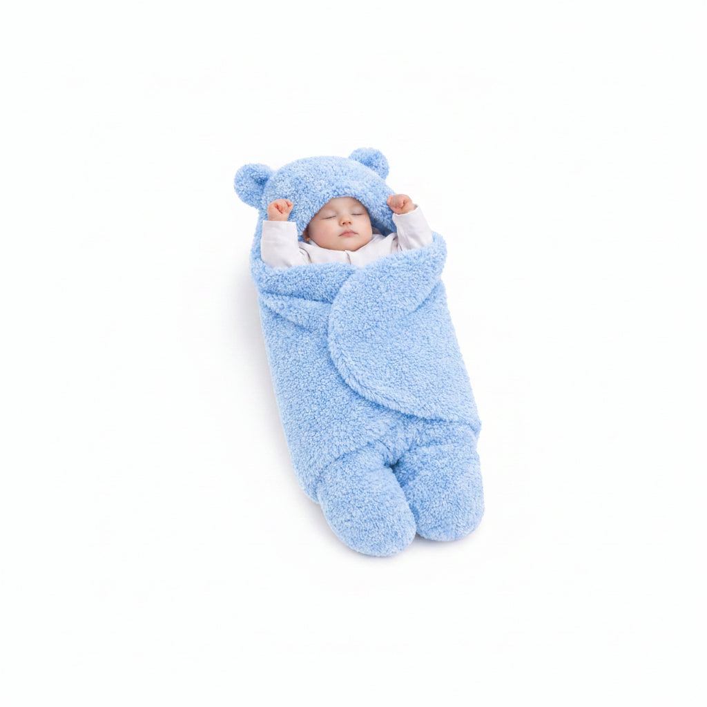 First Kick Baby Blanket Newborn Gift Pack of Swaddle Wrapper, 0-9 Months, Length 68 cm x Width 68 cm