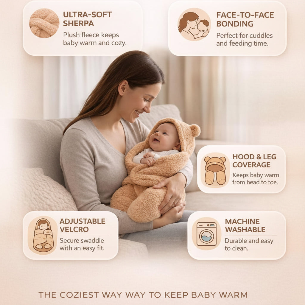 First Kick Baby Blanket Newborn Gift Pack of Swaddle Wrapper, 0-9 Months, Length 68 cm x Width 68 cm