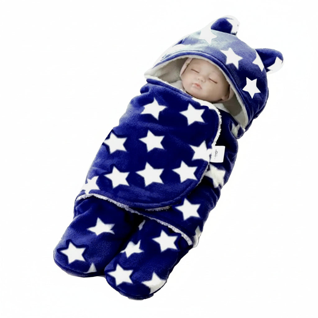 First Kick New Born Baby Gift Set Combo Pack for Baby Boys and Baby Girls Pack of 2 Pcs Blue Dogs