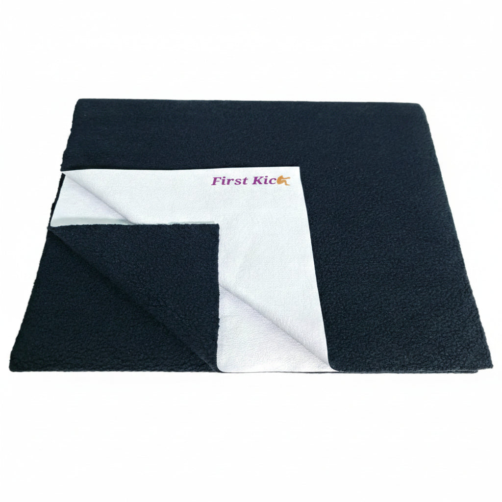 First Kick New Born Baby Gift Set Combo Pack for Baby Boys and Baby Girls Pack of 2 Pcs Blue Dogs
