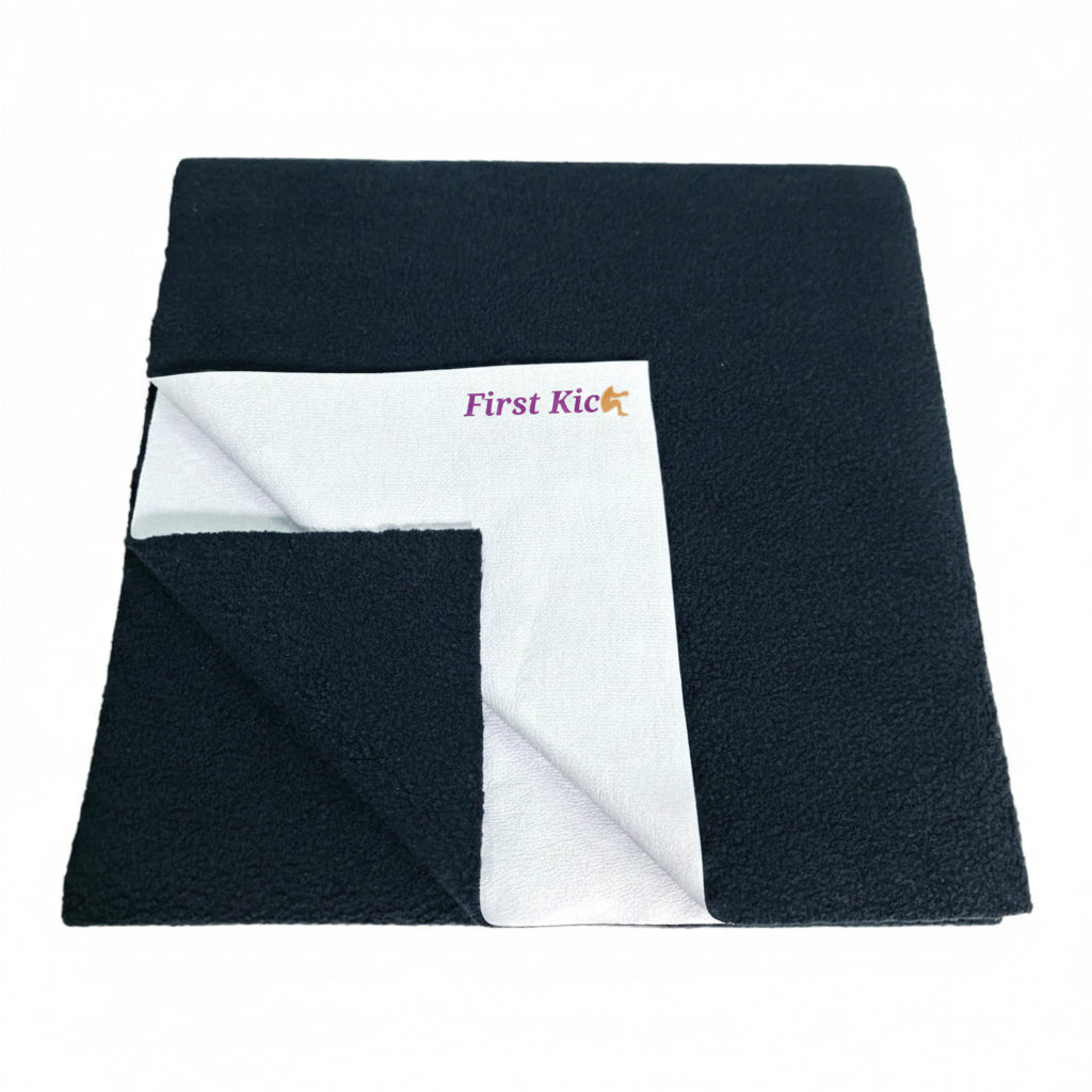 First Kick New Born Baby Gift Set Combo Pack for Baby Boys and Baby Girls Pack of 2 Pcs Blue Dogs