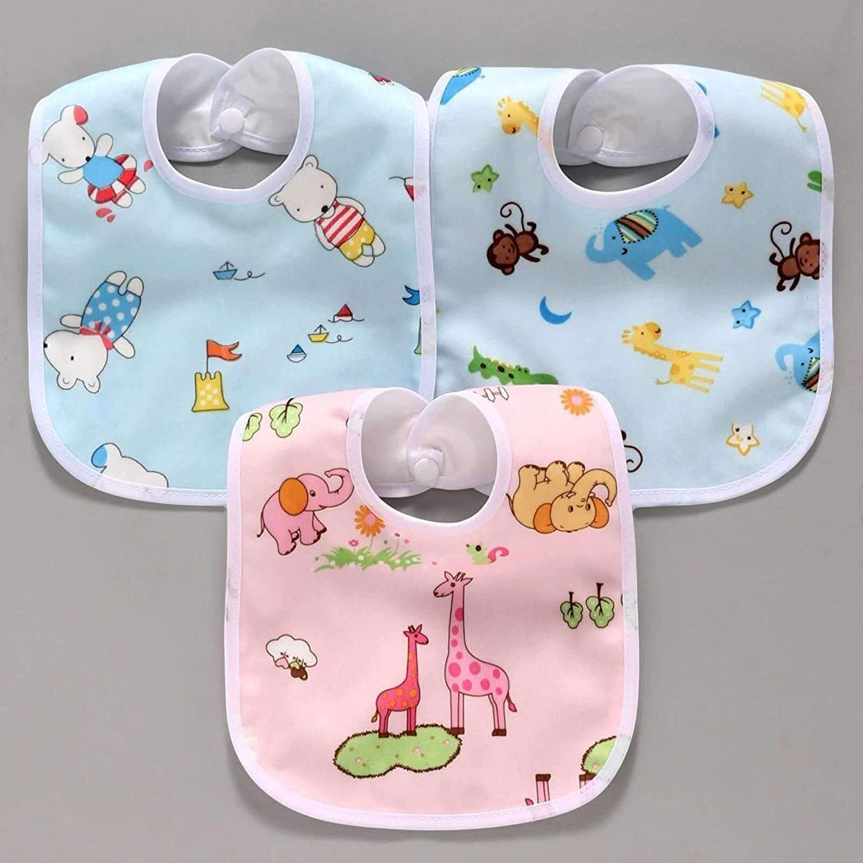 First Kick New Born Baby Gift Set Combo Pack for Baby Boys and Baby Girls Pack of 2 Pcs Blue Dogs