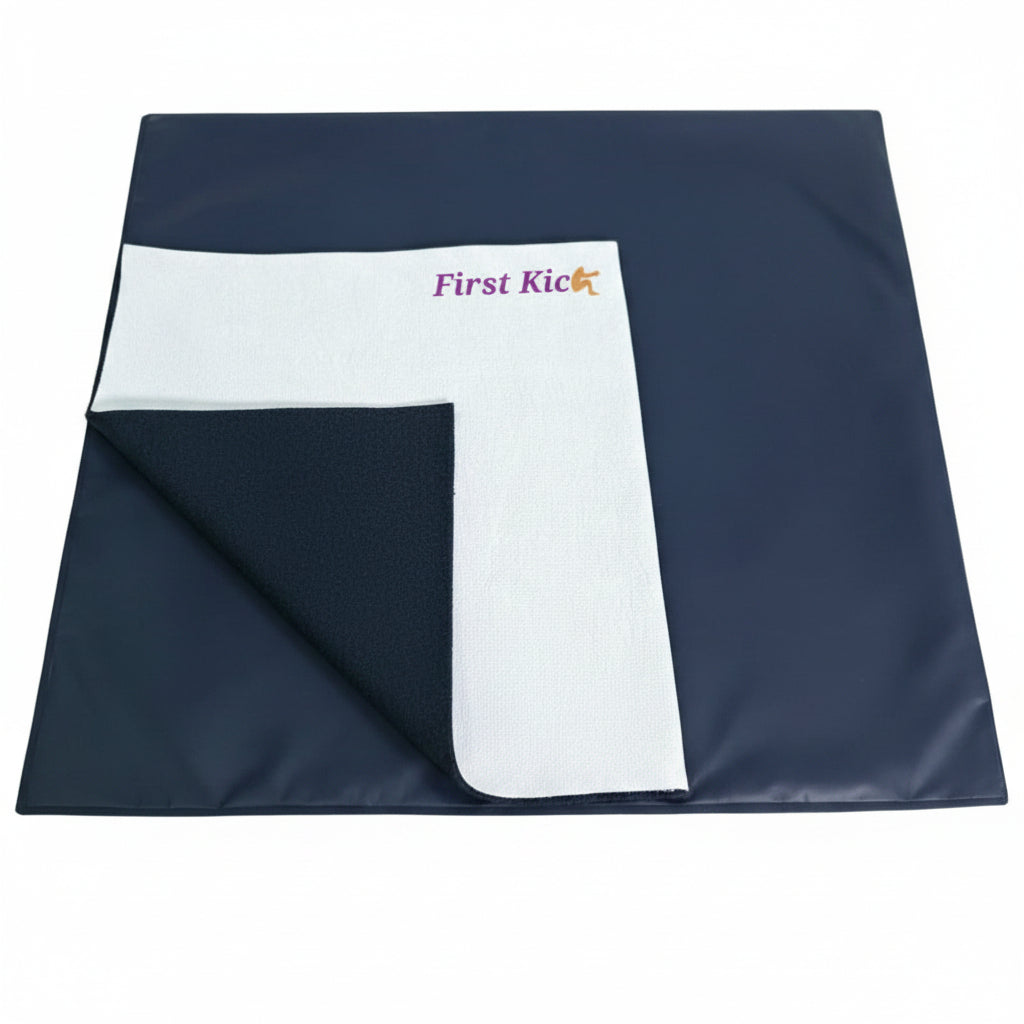 First Kick New Born Baby Gift Set Combo Pack for Baby Boys and Baby Girls Pack of 2 Pcs Blue Dogs