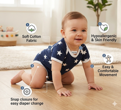 BRANDONN Presents New Born Baby Summer Wear Baby Clothes 8 Pcs Sets 100% Cotton Baby Boys Girls Unisex Baby Cotton/Summer Suit Infant Clothes First Gift for New Born Baby…