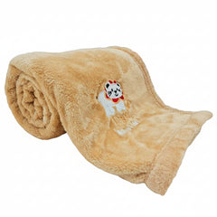 First Kick Polyester Baby Bath Towel New Born Pack of Soft Bath Towel Wrapper for Baby Boys and Baby Girls 100 cm x 80 cm, 0-36 Months Set of 1 Pieces