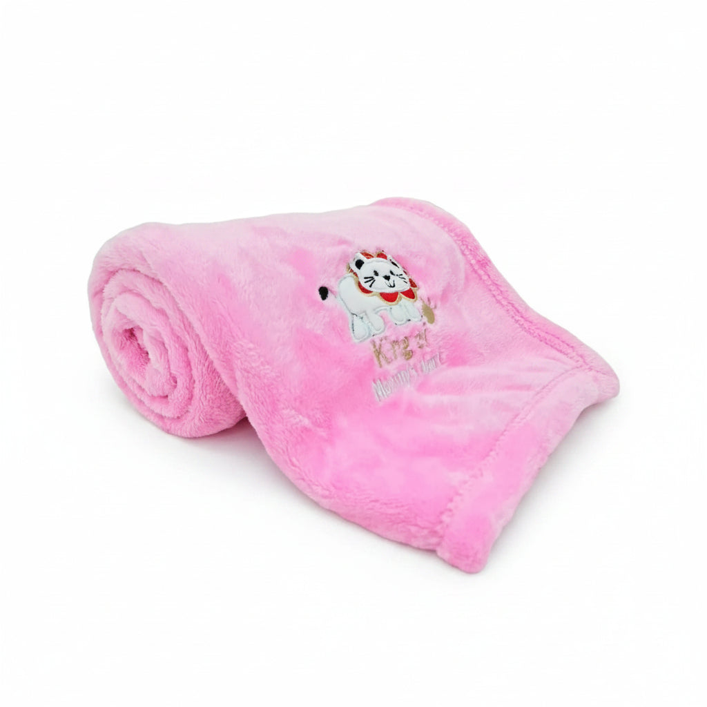 First Kick Polyester Baby Bath Towel New Born Pack of Soft Bath Towel Wrapper for Baby Boys and Baby Girls 100 cm x 80 cm, 0-36 Months Set of 1 Pieces