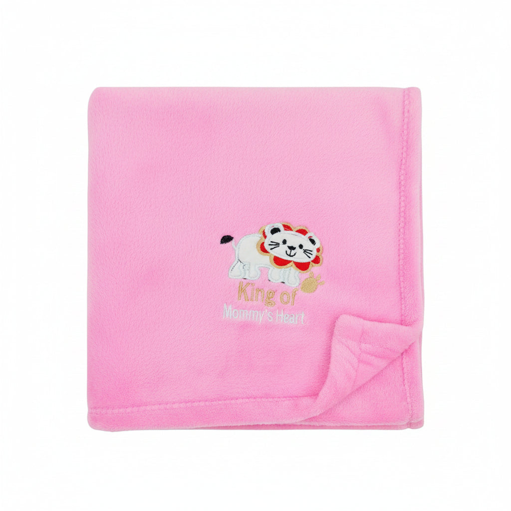 First Kick Polyester Baby Bath Towel New Born Pack of Soft Bath Towel Wrapper for Baby Boys and Baby Girls 100 cm x 80 cm, 0-36 Months Set of 1 Pieces