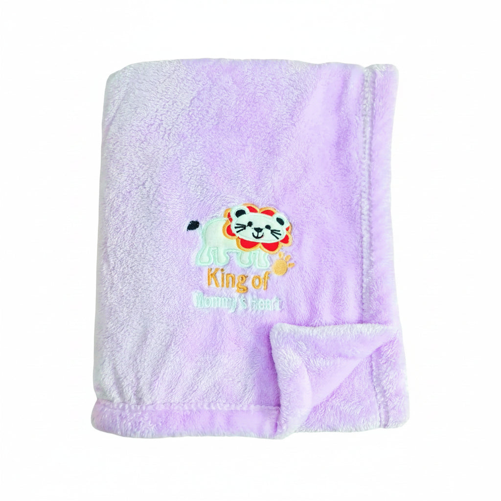 First Kick Polyester Baby Bath Towel New Born Pack of Soft Bath Towel Wrapper for Baby Boys and Baby Girls 100 cm x 80 cm, 0-36 Months Set of 1 Pieces