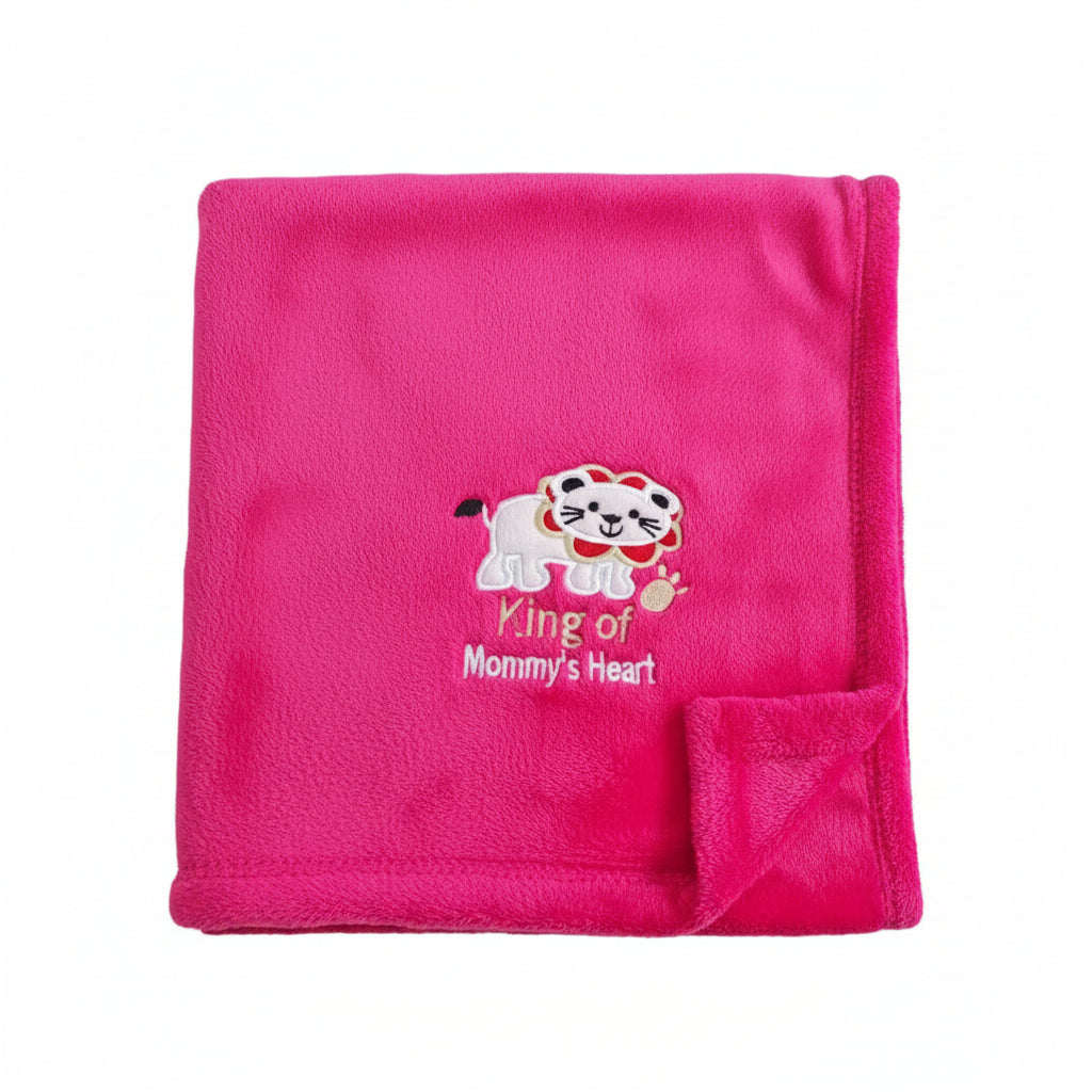 First Kick Polyester Baby Bath Towel New Born Pack of Soft Bath Towel Wrapper for Baby Boys and Baby Girls 100 cm x 80 cm, 0-36 Months Set of 1 Pieces