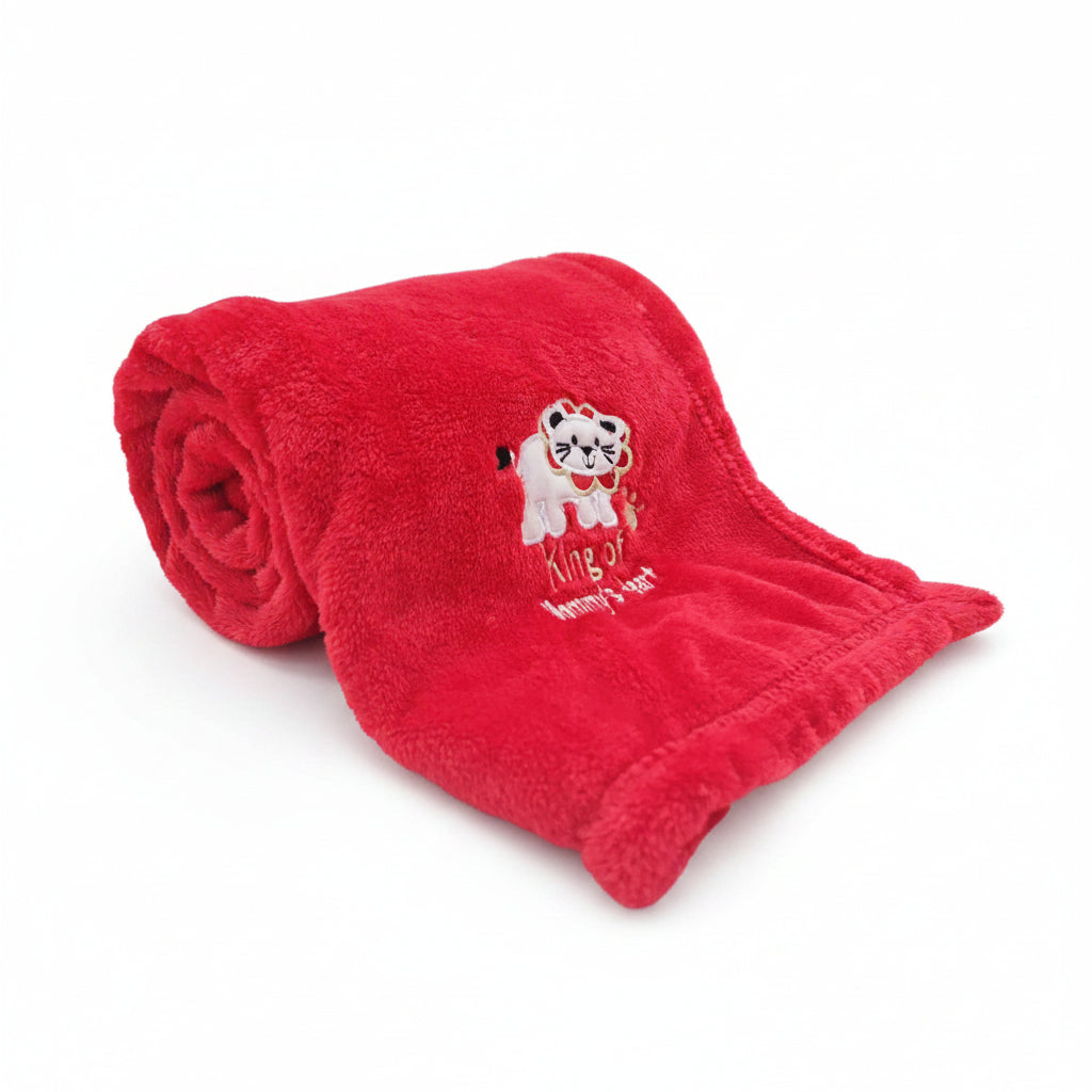 First Kick Polyester Baby Bath Towel New Born Pack of Soft Bath Towel Wrapper for Baby Boys and Baby Girls 100 cm x 80 cm, 0-36 Months Set of 1 Pieces
