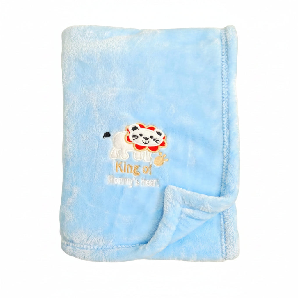 First Kick Polyester Baby Bath Towel New Born Pack of Soft Bath Towel Wrapper for Baby Boys and Baby Girls 100 cm x 80 cm, 0-36 Months Set of 1 Pieces