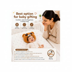 First Kick Baby Feeding Pillow for Breastfeeding & Bottle Feeding, Ergonomic Nursing Support Cushion, Soft Neck Support Pillow, Portable Aid for Newborns, & Moms