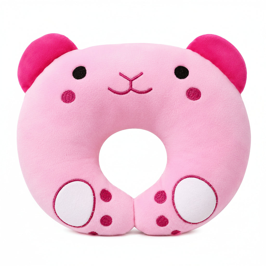 First Kick Baby Feeding Pillow for Breastfeeding & Bottle Feeding, Ergonomic Nursing Support Cushion, Soft Neck Support Pillow, Portable Aid for Newborns, & Moms