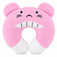 First Kick Baby Feeding Pillow for Breastfeeding & Bottle Feeding, Ergonomic Nursing Support Cushion, Soft Neck Support Pillow, Portable Aid for Newborns, & Moms