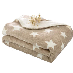 First Kick New Born Super Soft Baby Blanket Wrapper Durable Fleece Polyester Sheet Cum Baby Blanket for Baby Boys, Baby Girls, Babies (100cm x 75cm, 0-6 Months) Beige