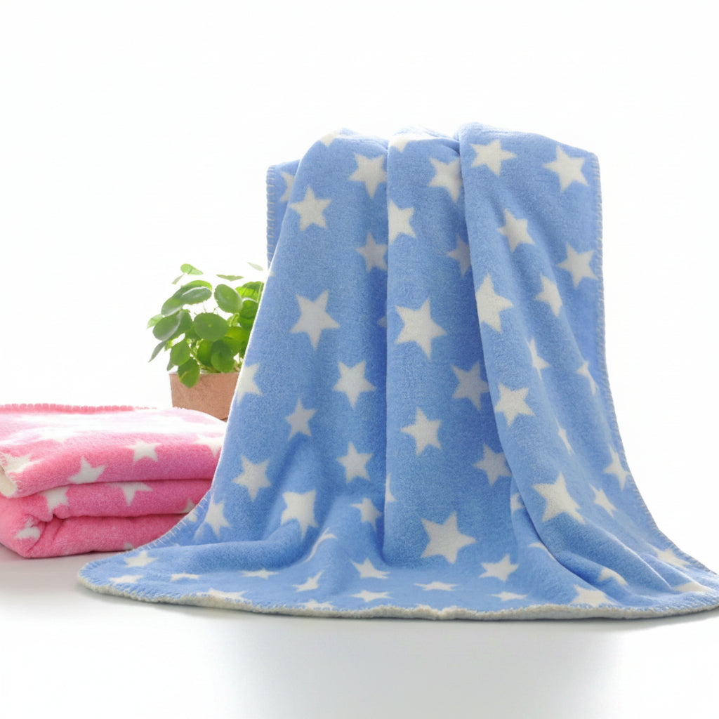 First Kick New Born Super Soft Baby Blanket Wrapper Durable Fleece Polyester Sheet Cum Baby Blanket for Baby Boys, Baby Girls, Babies (100cm x 75cm, 0-6 Months) Beige