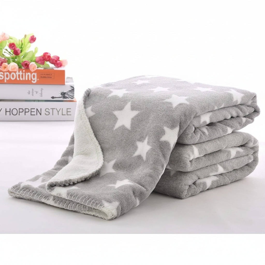 First Kick New Born Super Soft Baby Blanket Wrapper Durable Fleece Polyester Sheet Cum Baby Blanket for Baby Boys, Baby Girls, Babies (100cm x 75cm, 0-6 Months) Beige