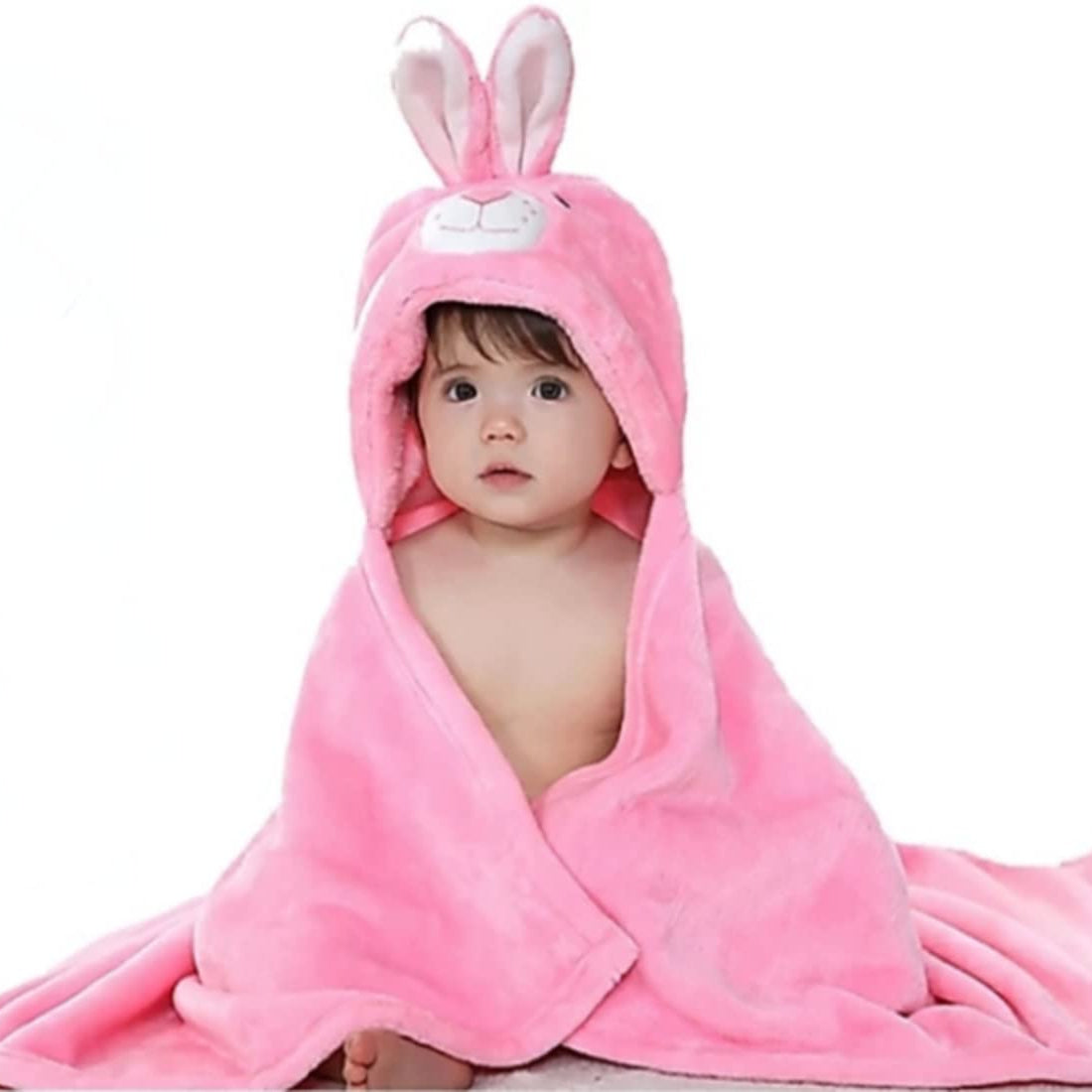 First Kick Baby Blankets New Born Combo Pack Of Hooded Wrapper Durable Fleece Polyester Sleeping Bag Towel For 0-6 Months Baby Boys And Baby Girls Pack Of 2 Grey Star, Grey Mouse, Casual Style
