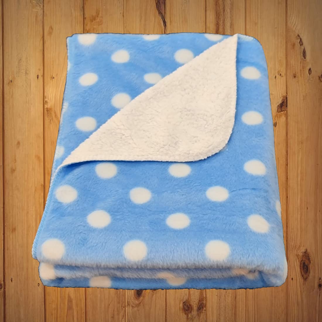 First Kick Super Soft Fleece Baby Blanket & Wrapper ( 100 × 75 cm, 0–6 Months)