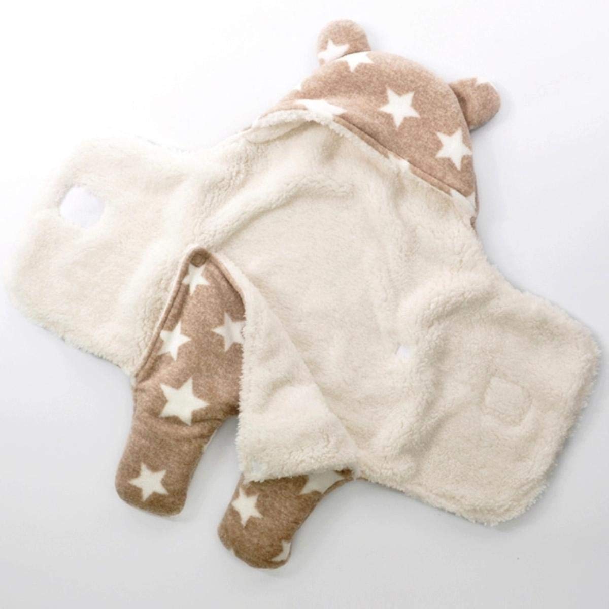 First Kick New Born Sleeping Bag Combo Pack of Super Soft Wearable Baby Wrapper Durable Fleece Polyester Cum Baby Sleeping Bag for Boys, Baby Girls, Babies (76cm x 70cm, 0-6 Months) Pack of 2 Pink