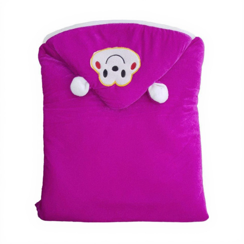 First Kick Baby Blankets New Born Combo Pack of Super Soft Baby Wrapper Sleeping Bag Cum Baby Blanket for Baby Boys, Baby Girls, Babies (66cm x 66cm, 0-6 Months), Pack of 2