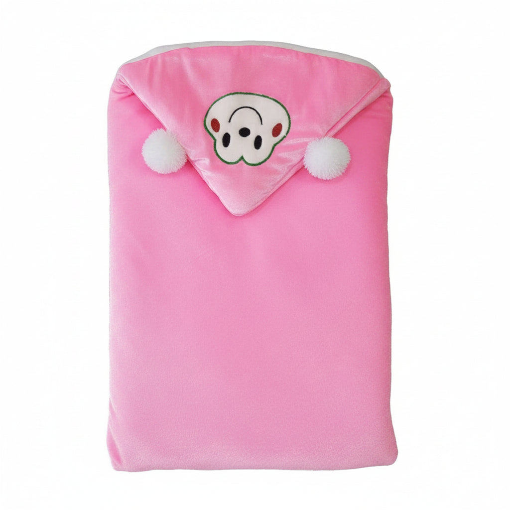 First Kick Baby Blankets New Born Combo Pack of Super Soft Baby Wrapper Sleeping Bag Cum Baby Blanket for Baby Boys, Baby Girls, Babies (66cm x 66cm, 0-6 Months), Pack of 2