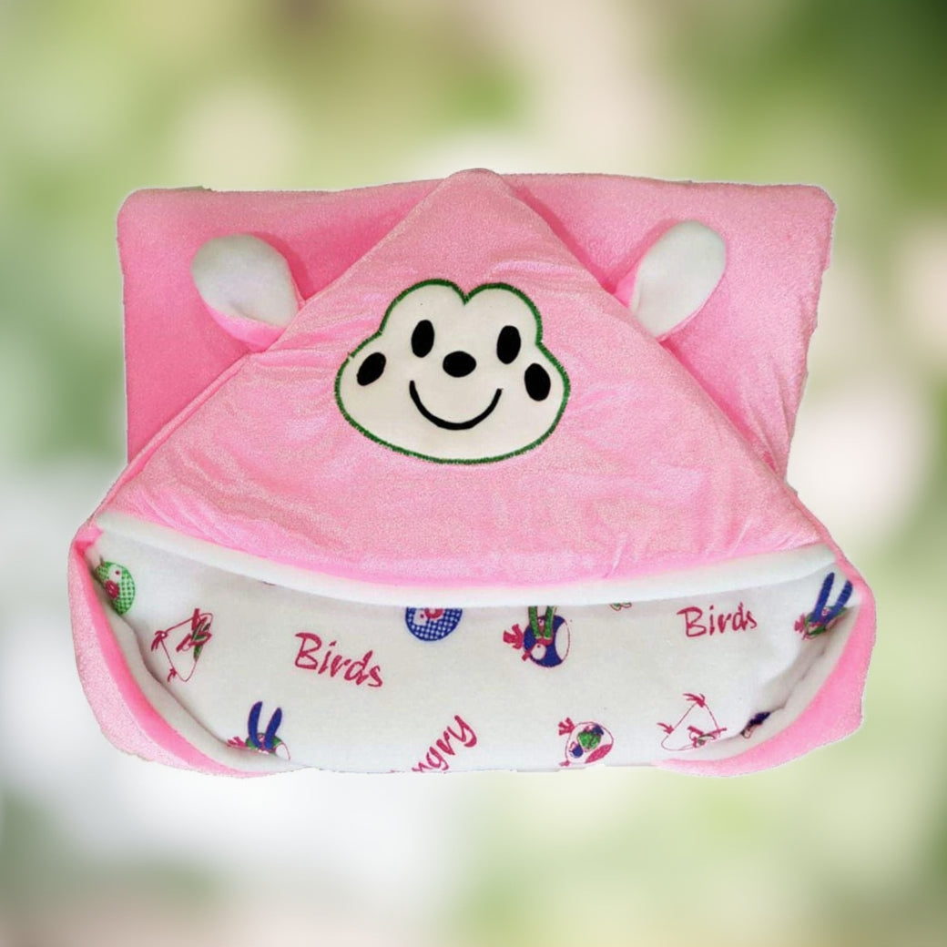 First Kick Baby Blankets New Born Combo Pack of Super Soft Baby Wrapper Sleeping Bag Cum Baby Blanket for Baby Boys, Baby Girls, Babies (66cm x 66cm, 0-6 Months), Pack of 2