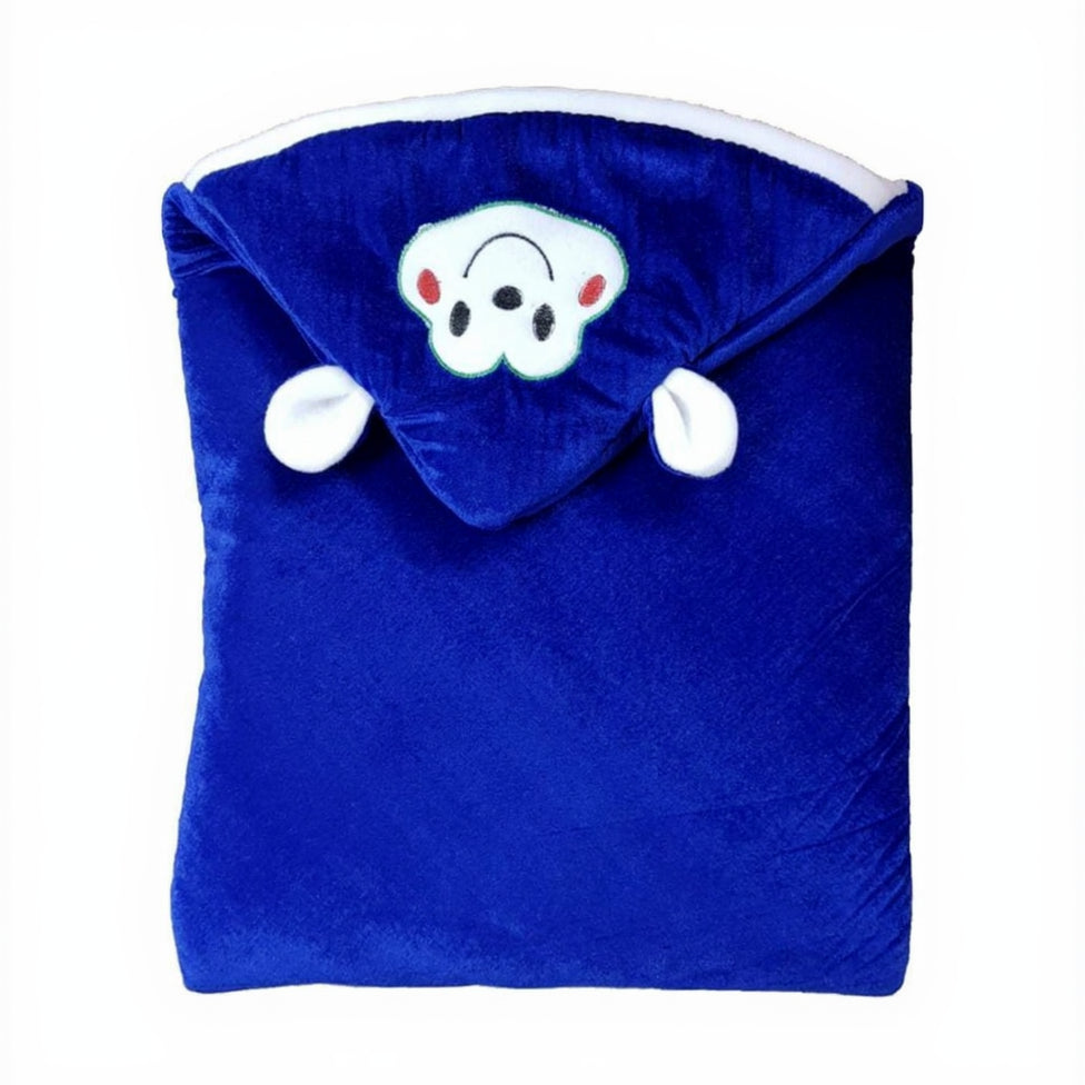 First Kick Baby Blankets New Born Combo Pack of Super Soft Baby Wrapper Sleeping Bag Cum Baby Blanket for Baby Boys, Baby Girls, Babies (66cm x 66cm, 0-6 Months), Pack of 2