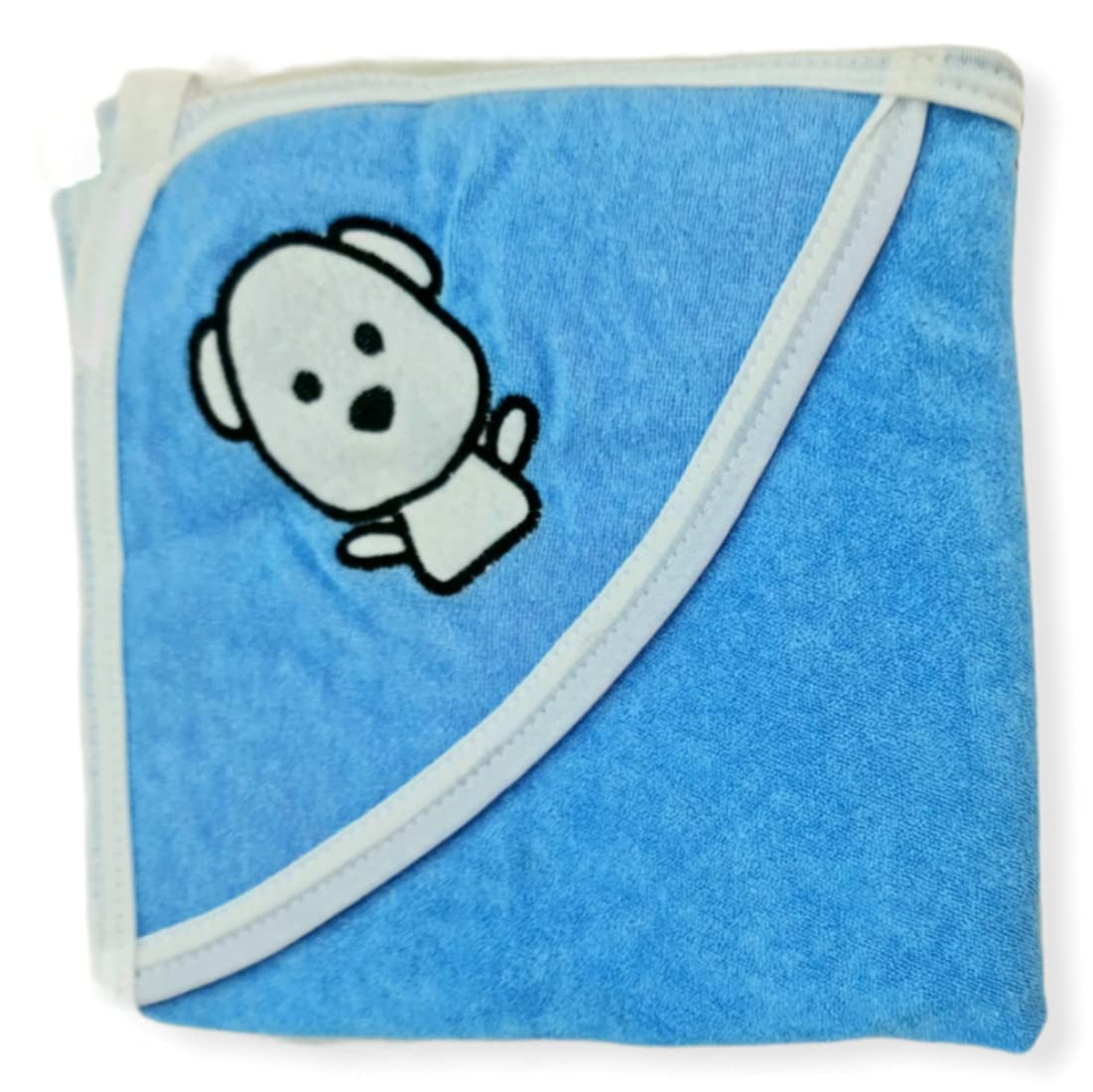 First Kick Baby Cotton Bath Towels New Born Combo Pack Of Hooded Soft Wrapping Towel Pack Of 2(70 Cm X 66 Cm) Set Of 2, Pink