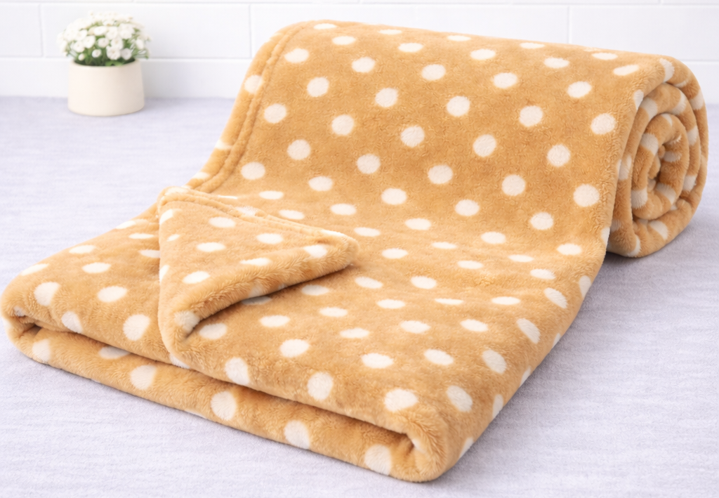 BRANDONN Newborn Baby Blanket | Soft Swaddle Wrapper | 100x75 cm | 0-12 Months
