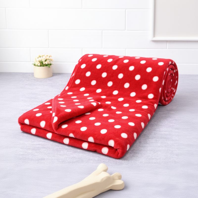 BRANDONN Newborn Baby Swaddle Blanket Gift Pack – Polka Print, 100 x 75 cm (0–12 Months)