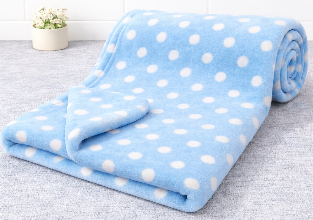 BRANDONN Newborn Baby Blanket | Soft Swaddle Wrapper | 100x75 cm | 0-12 Months