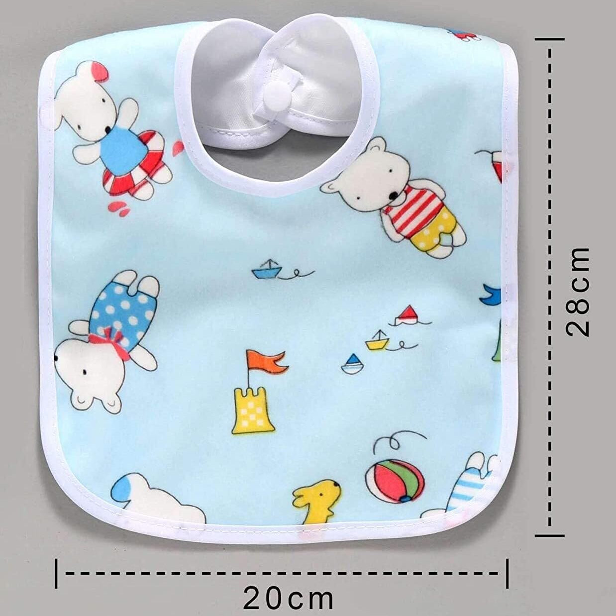 First Kick New Born Baby Gift Set Combo Pack for Baby Boys and Baby Girls Pack of 2 Pcs Blue Dogs