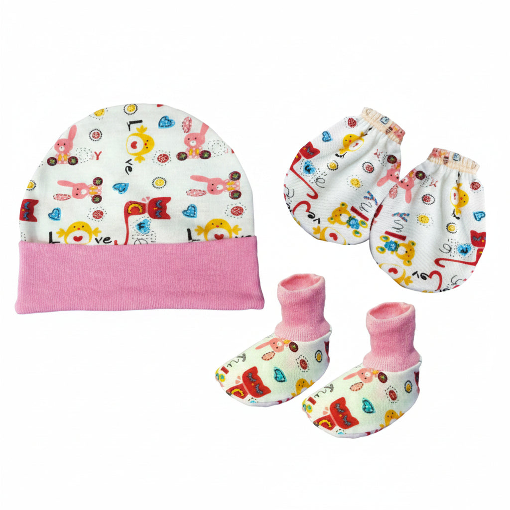 First Kick New Born Baby Gift Set Combo Pack for Baby Boys and Baby Girls Pack of 2 Pcs Blue Dogs