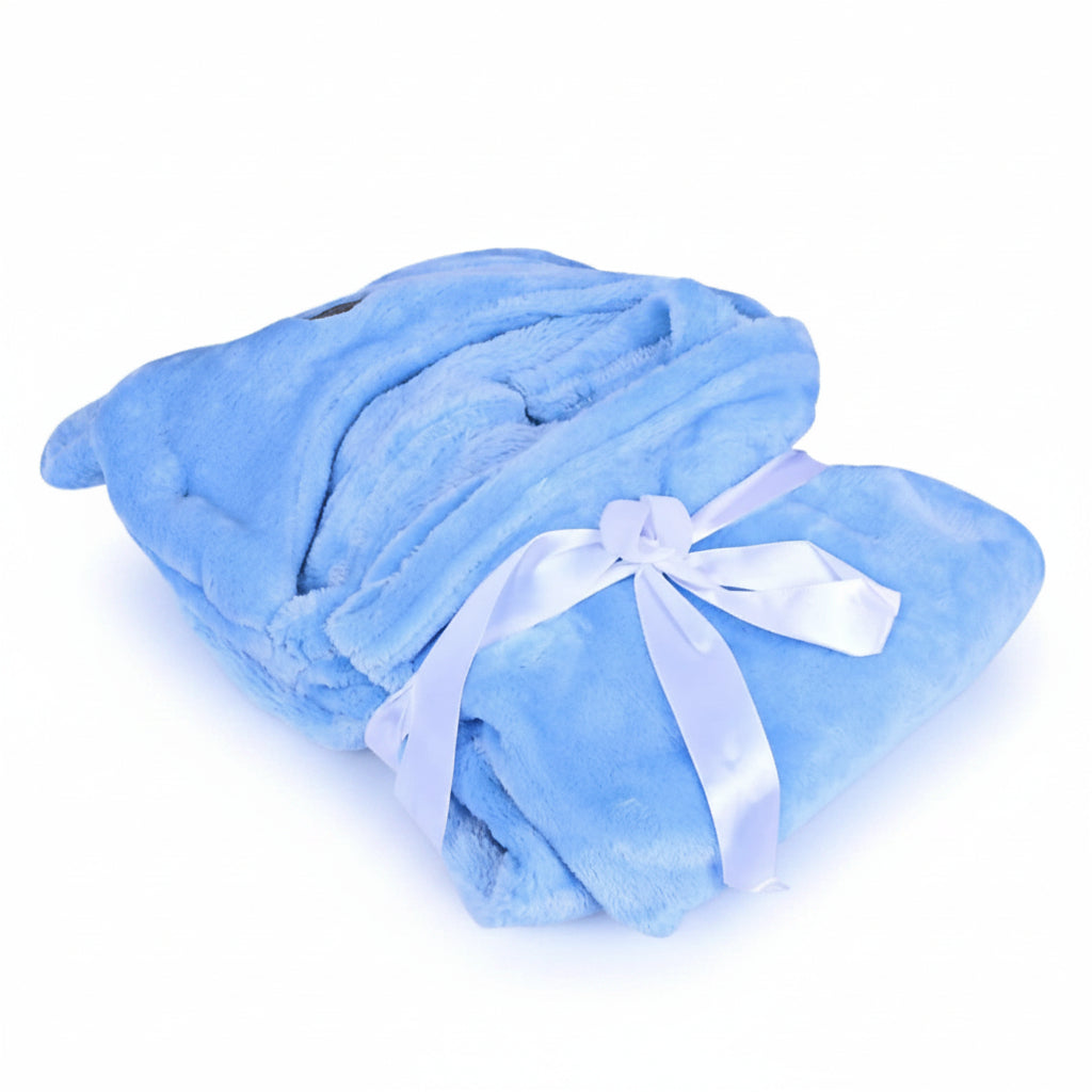 First Kick New Born Baby Gift Set Combo Pack for Baby Boys and Baby Girls Pack of 2 Pcs Blue Dogs