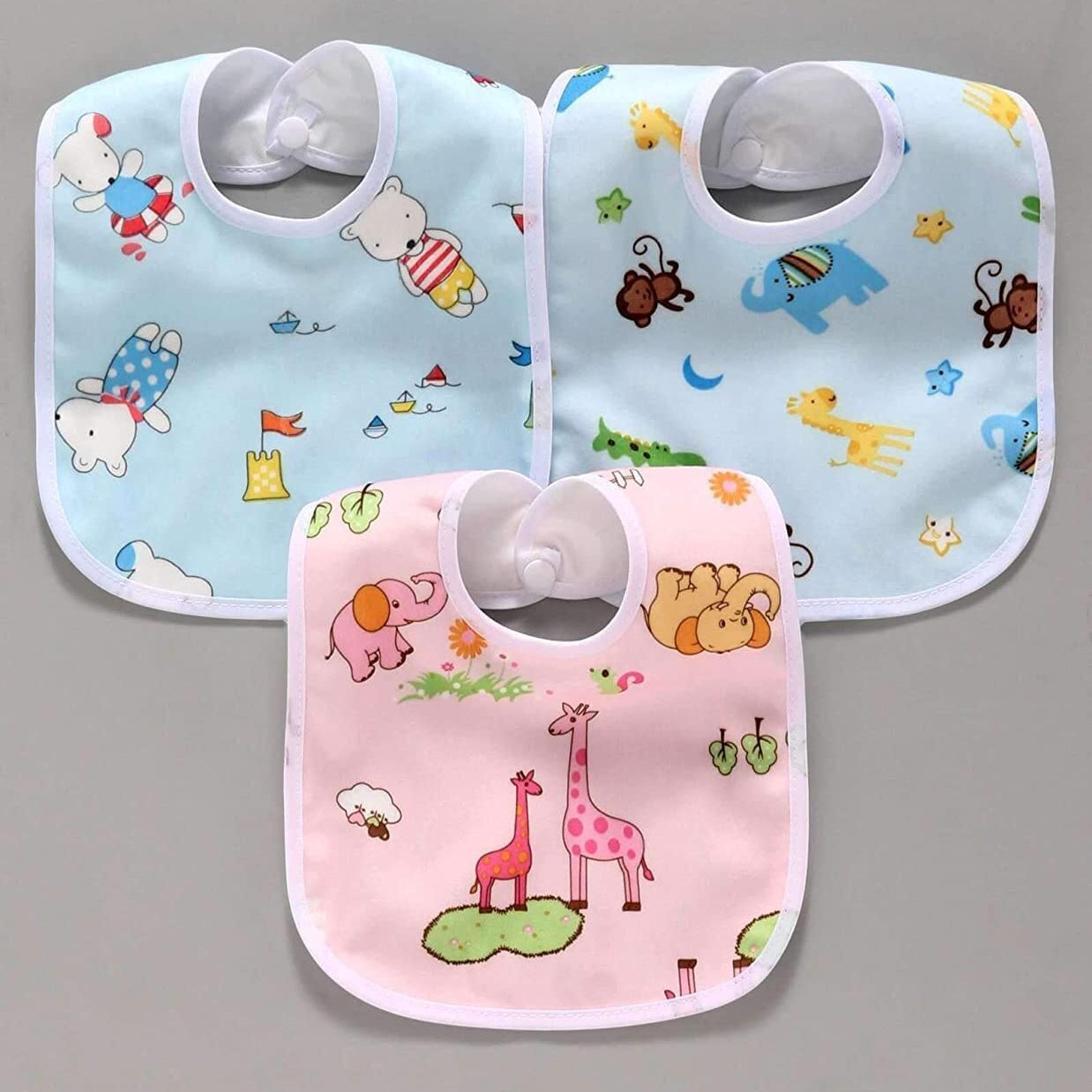 First Kick New Born Baby Gift Set Combo Pack for Baby Boys and Baby Girls Pack of 2 Pcs Blue Dogs