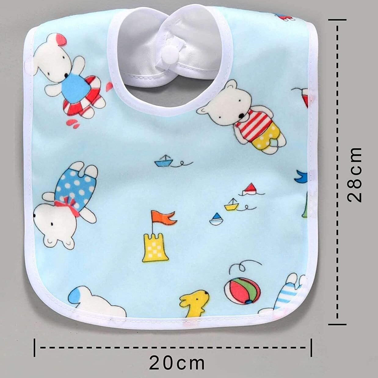 First Kick New Born Baby Gift Set Combo Pack for Baby Boys and Baby Girls Pack of 2 Pcs Blue Dogs