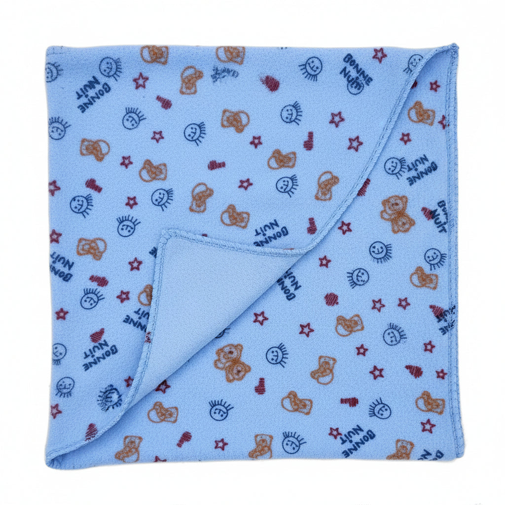 First Kick New Born Baby Gift Set Combo Pack for Baby Boys and Baby Girls Pack of 2 Pcs Blue Dogs