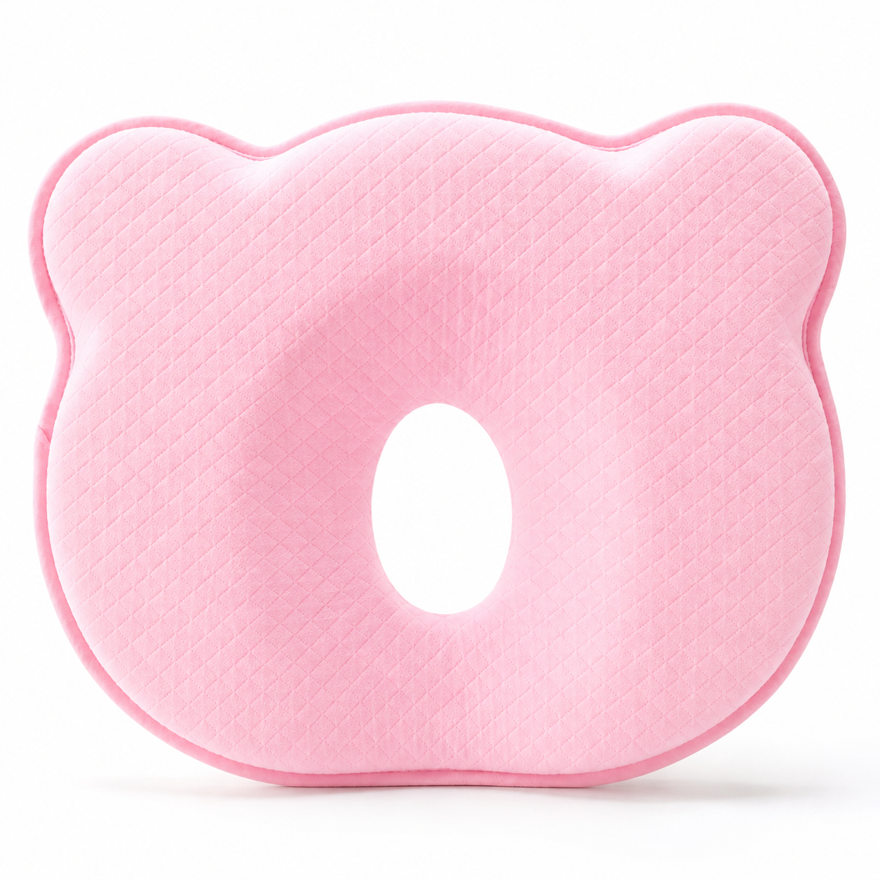 BRANDONN Baby Memory foam Apple Shaped Neck Support Pillow for Head