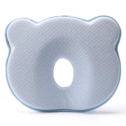 BRANDONN Baby Memory foam Apple Shaped Neck Support Pillow for Head