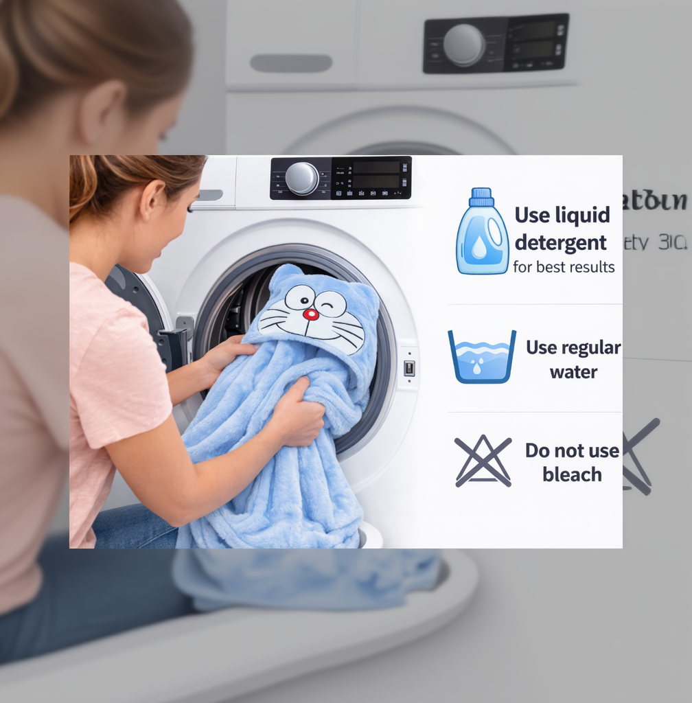 BRANDONN UltraSoft Hooded Baby Bath Towel